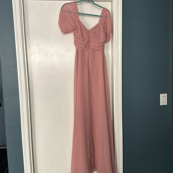 Lulus Off-the-Shoulder Puff Sleeve Maxi Dress - Picture 4 of 11